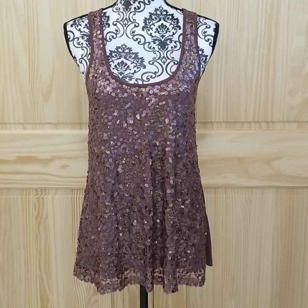 Ludi Sequin Top size Small